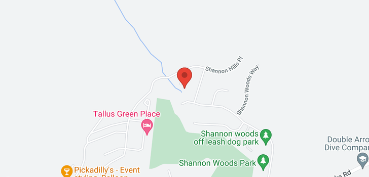 map of 2270 Shannon Heights Court